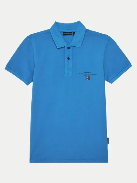 Napapijri Tricou polo Elbas 5 S albastru