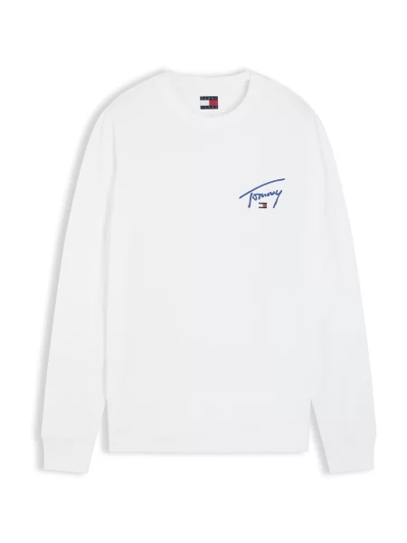 Tommy Jeans Tricou albastru alb