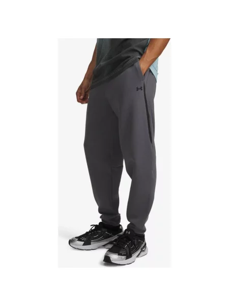 Długie spodnie Under Armour Unstoppable Fleece ciemnoszary S szare