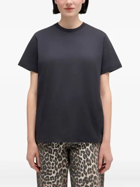 Tricou Ganni gri