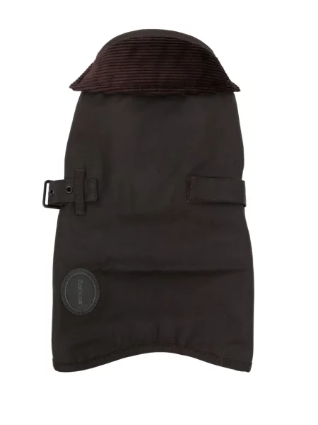 Palton Barbour de catifea cord verde