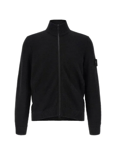 Cardigan Stone Island cu strasuri negru