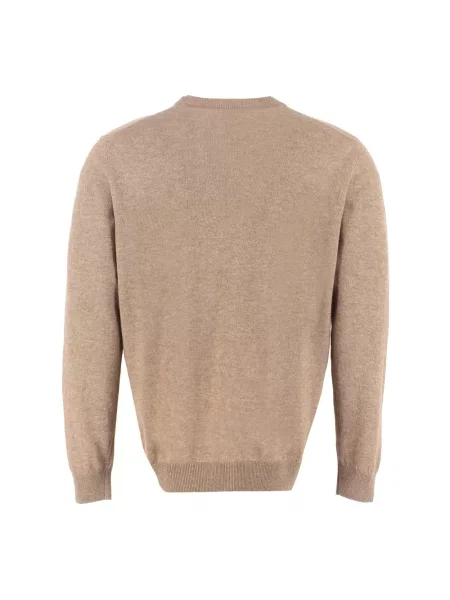 Sweter The (alphabet) brązowy