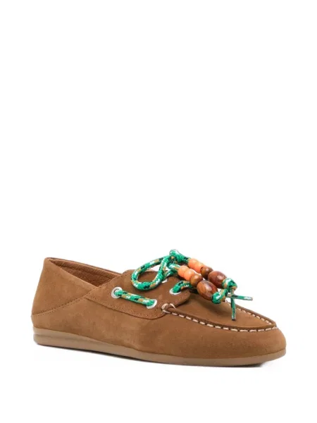 Велурени лоуфъри Toral Shoes кафяво