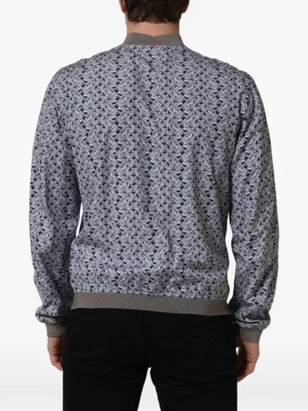Μπουφάν bomber Dolce & Gabbana με σχέδιο μπλε