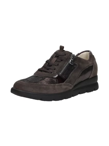 Sneakersy Waldläufer brązowe