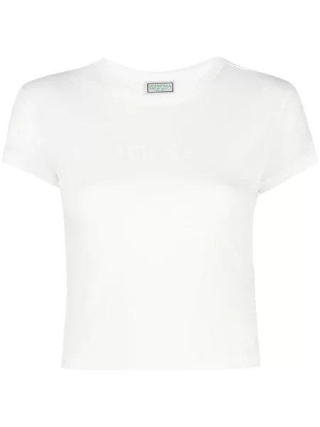 Tricou Guess cu imagine alb