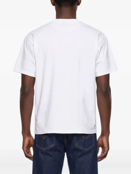 Tricou Carne Bollente cu broderie alb