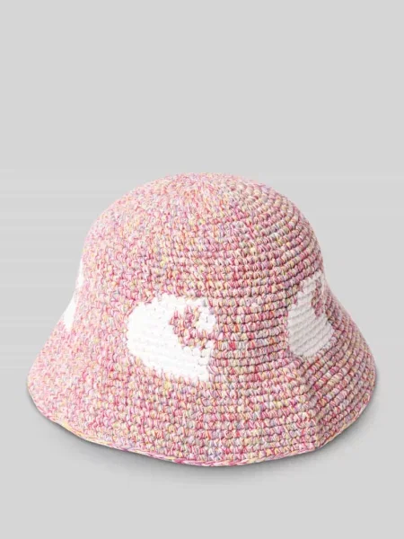Czapka Carhartt Wip gradientowa z logo fioletowa