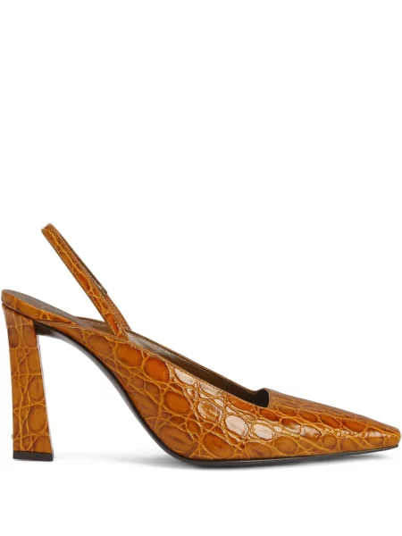 Pantofi cu toc Giuseppe Zanotti maro