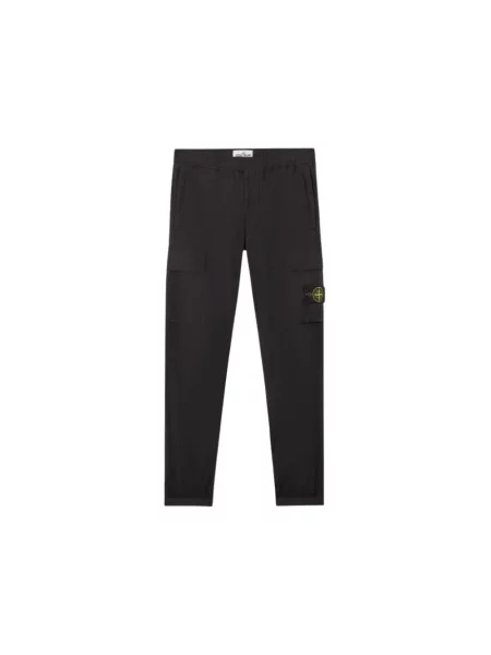 Spodnie Stone Island z kamieniami czarne