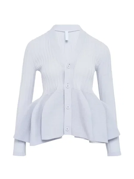 Kardigan Cfcl z falbankami szary