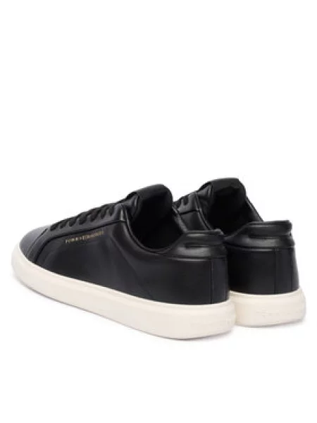 Tommy Hilfiger Tenisice Icon Court Light Weight Shinny crna