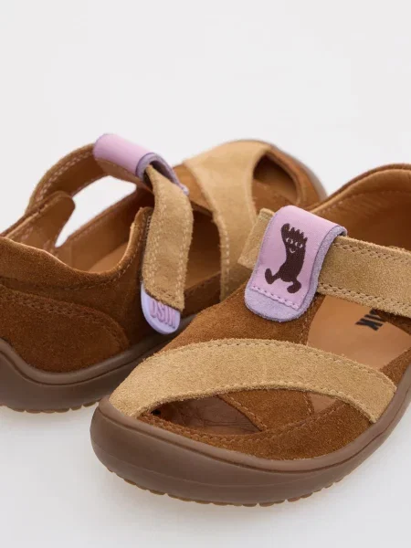 Детские сандалии Osik Barefoot коричневые