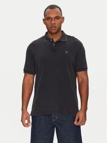 Guess Tricou polo Bleumarin