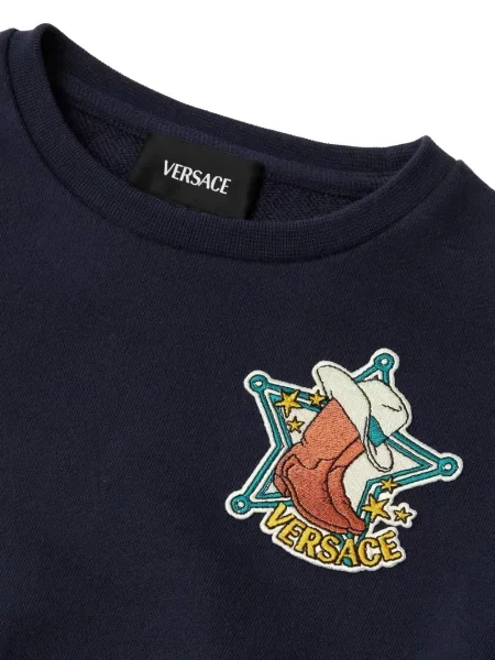 Bluza dziecięca Versace niebieska