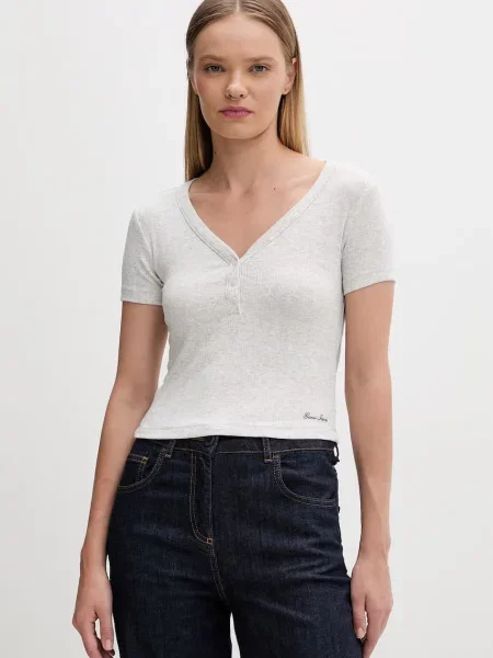 Guess Jeans t-shirt szara