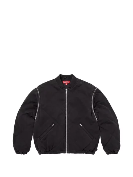 Matlasat geacă bomber Supreme negru
