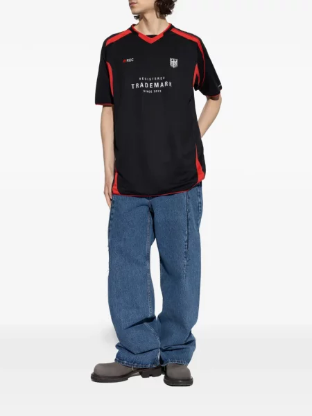 Tricou Vetements cu imagine negru
