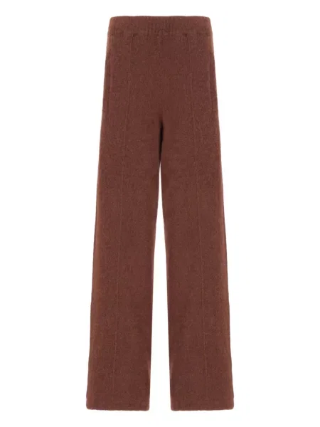 Плетени панталон Laneus кафяво