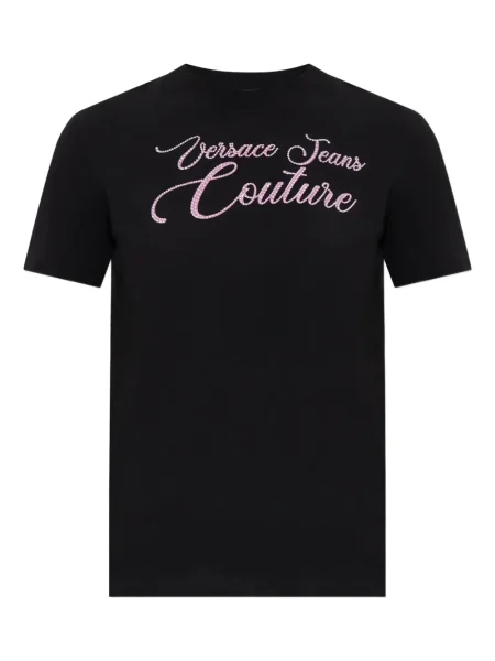 Tricou Versace Jeans Couture negru