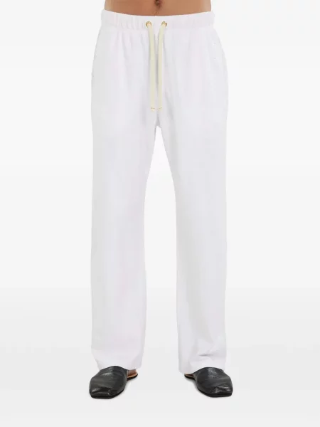 Pantaloni Les Tien alergare cu cordon alb