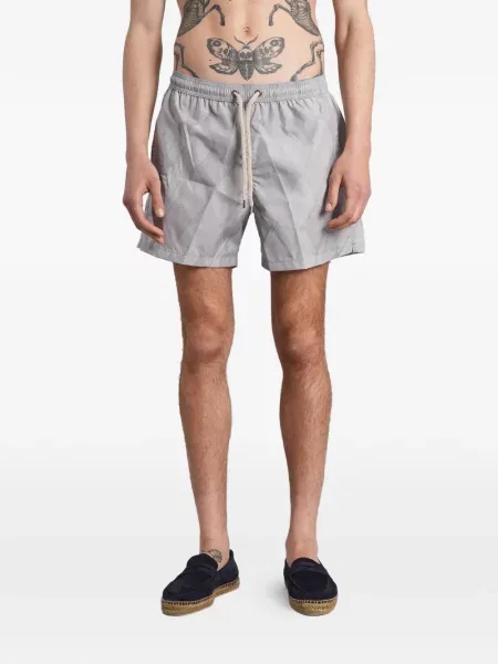 Slip de baie Ballantyne cu model argyle gri