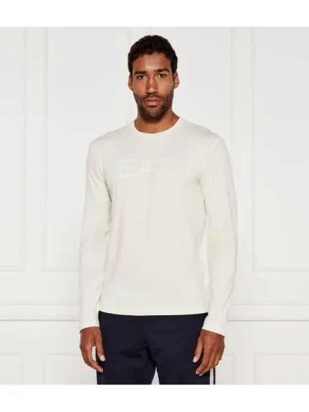 Hosszú ujjú póló Ea7 bézs