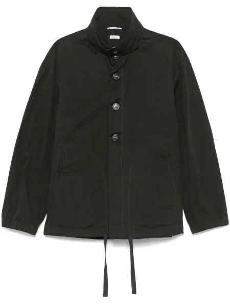Geacă Thom Browne cu glugă verde