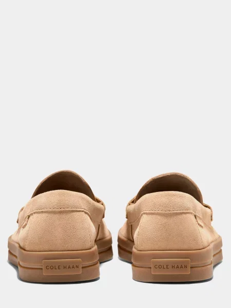 Кожаные лоферы Cole Haan бежевые
