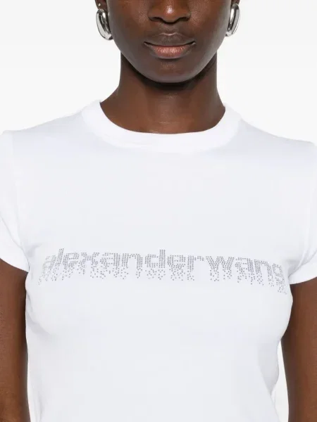 Tricou Alexander Wang alb