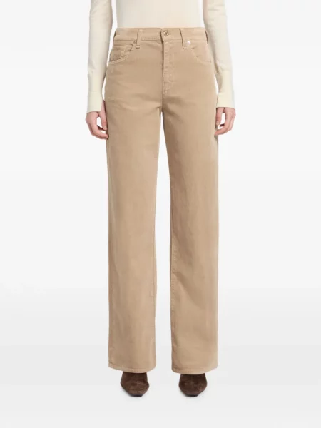 Pantaloni 7 For All Mankind de catifea cord