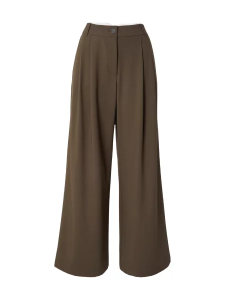 VERO MODA Pantaloni cutați VMSTELLA oliv