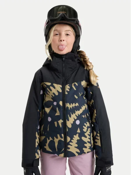 Roxy Snieglenčių striukė Free Jet Block juoda