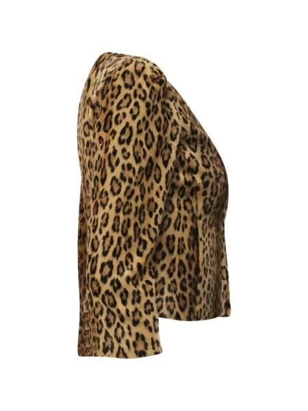 Decupat sacou Milly cu imagine cu model leopard
