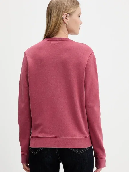 Melegítő felső Guess Jeans rózsaszín
