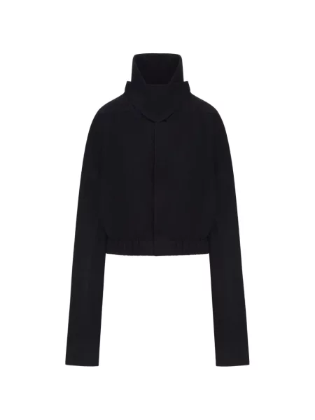 Decupat geacă Rick Owens negru