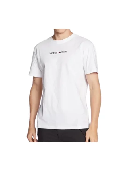 Koszulka Tommy Jeans klasyczna biała
