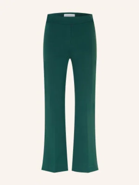 Rich & Royal Spodnie Bootcut Z Dżerseju gruen