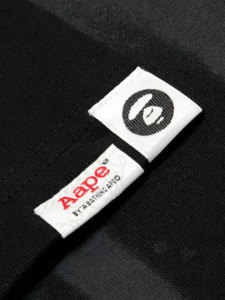 Tricou Aape By A Bathing Ape cu imagine negru