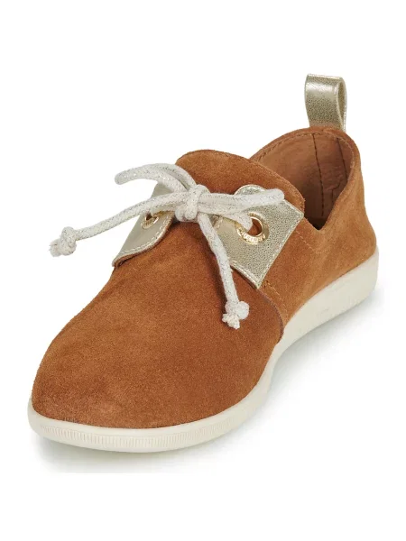 Pantofi Armistice cu strasuri maro