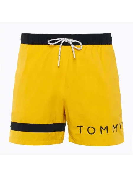 Мъжки къси панталони за плуване Tommy Hilfiger Medium Drawstring marigold yellow жълто