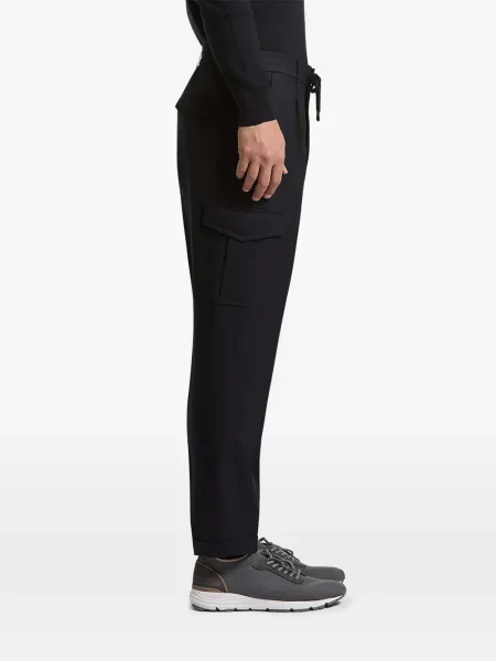 Pantaloni Peserico cu cordon albastru
