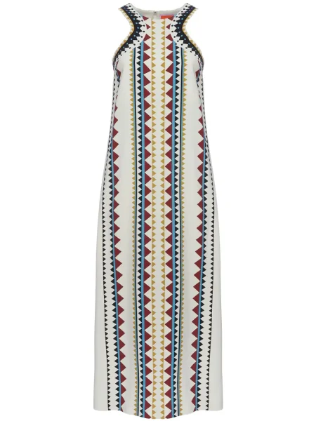 Макси пола La Doublej с принт бяло