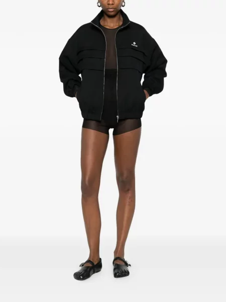 Skaidrios šortai Rick Owens juoda