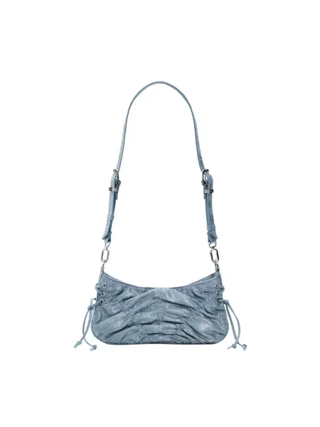 Desigual Geantă de umăr denim albastru