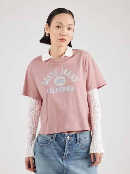 Guess Jeans Tricou roz