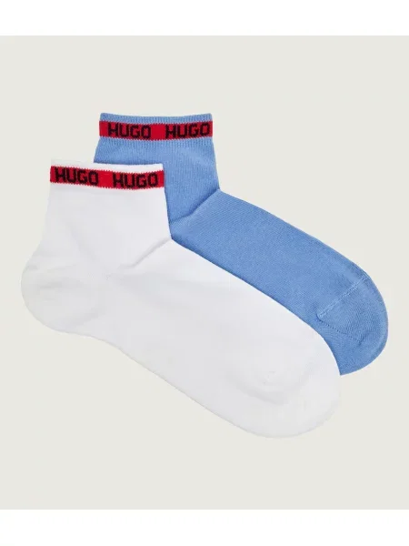 Hugo Bodywear Șosete SH TAPE CC alb