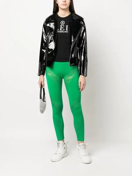 Leginsai Philipp Plein besiūliai žalia