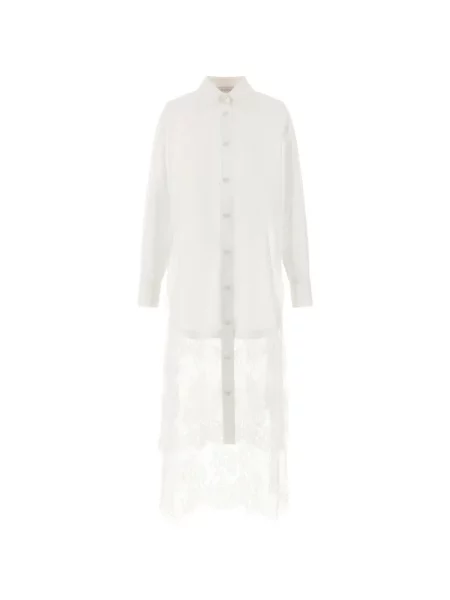 Rochie midi Zimmermann din dantelă alb
